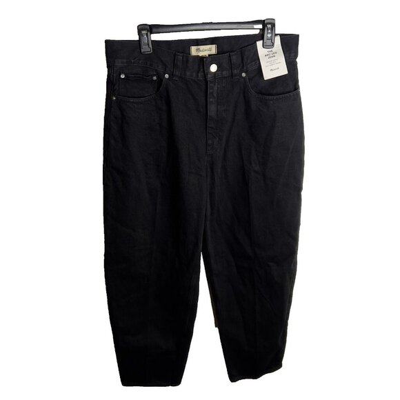Madewell $138 The Arc-Leg Jean in Black Frost Size 29 NU032 - Picture 3 of 12